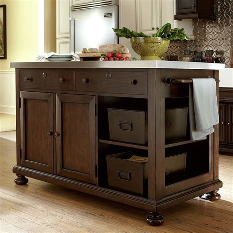 steel top kitchen island cabinet engineered wood|Kitchen Island With Steel Top .